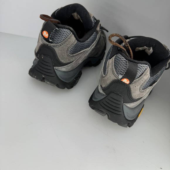 Merrell Moab 3 Waterproof Mens 8 W Granite Gray Vibram Low Hiking Trail Shoes main image 4